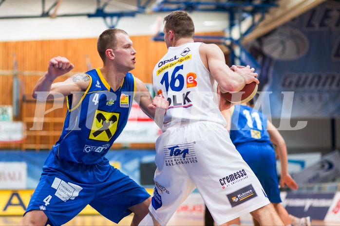 Basketball ABL 2015/16 Grunddurchgang 28.Runde Oberwart Gunners vs. UBSC Graz