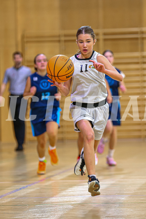 23.11.2024 Österreichischer Basketballverband 2024/25, SLWU14, Basket Flames UNION vs. Vienna Timberwolves


