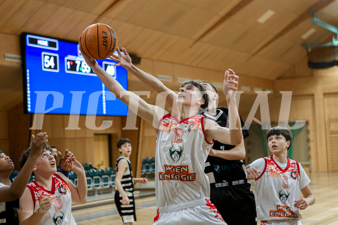 05.04.2025 Österreichischer Basketballverband 2024/25, SLMU14, BC Vienna vs. Vienna Giants 