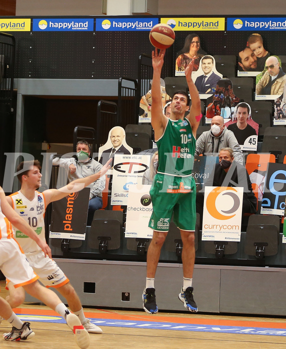 Basketball Superliga 2020/21, Grunddurchgang 15.Runde Klosterneuburg Dukes vs. Kapfenberg Bulls