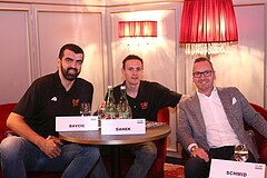 Basketball BSL 2019/20, Pressekonferenz BK IMMOunited Dukes vs. 
