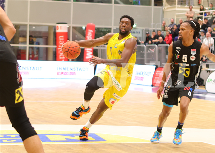 Basketball Superliga 2022/23, Playoff, Viertelfinale Spiel 2 SKN St.Pölten vs. Flyers Wels


