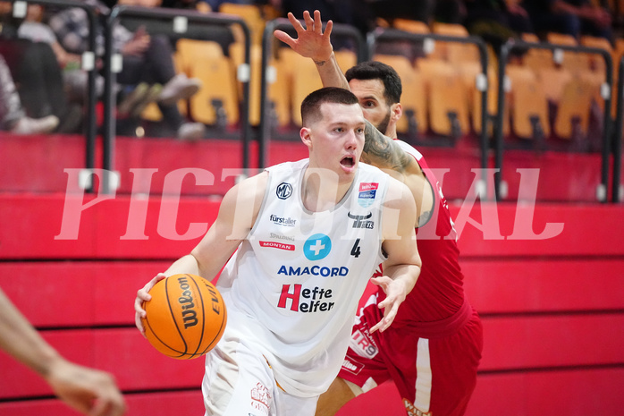 Win2day Basketball Superliga 2023/24, 5. Qualifizierungsrunde, Kapfenberg vs. BC Vienna


