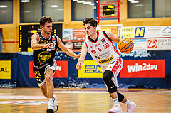 Basketball, win2day Basketball Superliga 2024/25, Grunddurchgang 9.Runde, Traiskirchen Lions, Gmunden Swans, Aleksej Kostic (6)