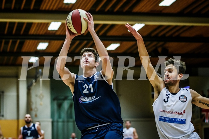 Basketball, 2.Bundesliga, Grunddurchgang 3.Runde, Mattersburg Rocks, BBC Nord Dragonz, Lukas Knor (21)