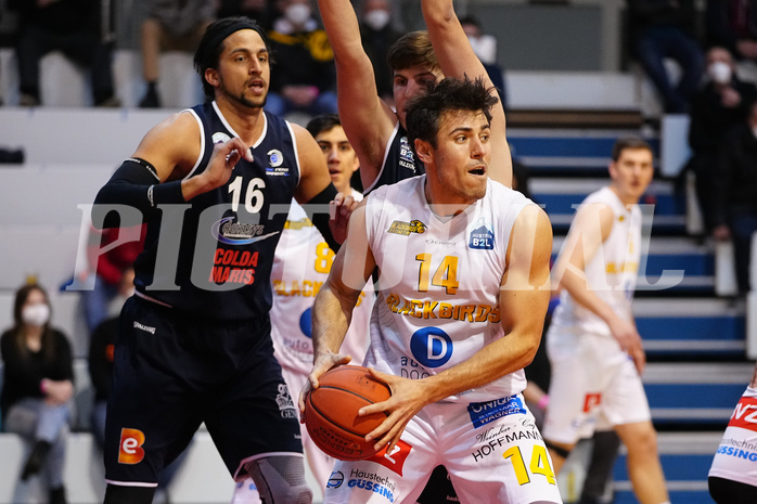Basketball 2. Liga 2021/22, Grundduchgang 14.Runde , Jennersdorf vs. BBC Nord


