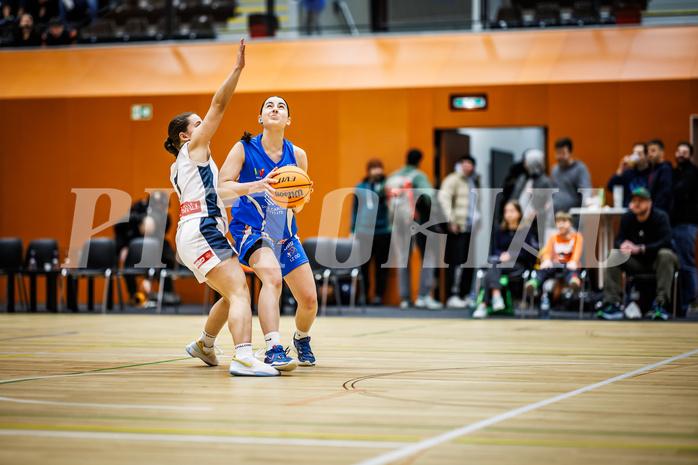 Basketball, Win2Day Basketball Damen Superliga 2023/24, Grunddurchgang 10.Runde, Vienna Timberwolves, DBB LZ OÖ, Alma Alisic (22)