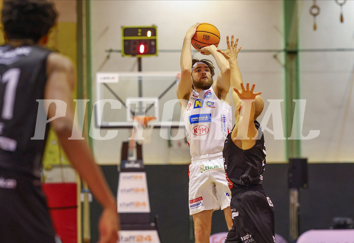 Basketball Superliga 2024/25, Grunddurchgang 12.Runde SKN St. Pölten vs. Kapfenberg Bulls


