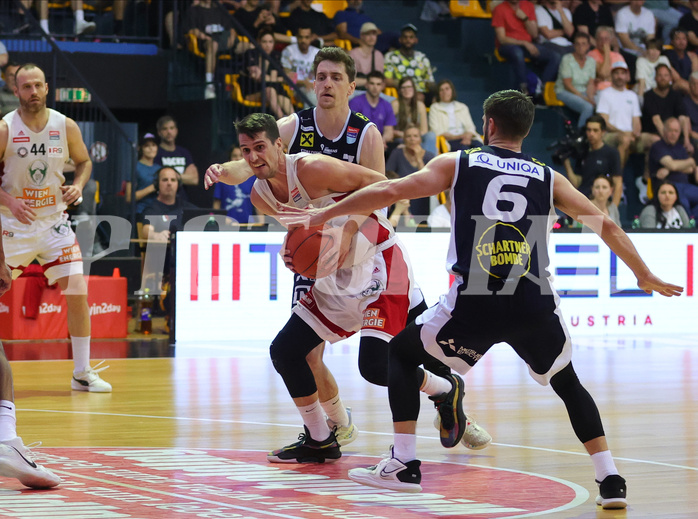 Basketball Superliga 2022/23, Playoff, Finale Spiel 4 BC Vienna vs. Gmunden Swans