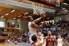 Basketball ABL 2015/16 Grunddurchgang 35.Runde Traiskirchen Lions vs. WBC Wels
