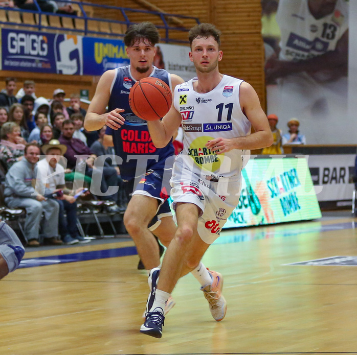 Basketball Superliga 2022/23, Grunddurchgang 22.Runde Gmunden Swans vs. BBC Nord Dragonz