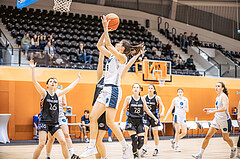 Basketball, Win2Day Basketball Damen Superliga 2022/23, Grunddurchgang 9.Runde, Vienna Timberwolves, Vienna United, Aleksandra Novakovic (8)