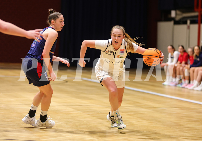 Basketball Damen Superliga 2023/24, Grunddurchgang 8.Runde Basket Flames vs. SKN St.Pölten