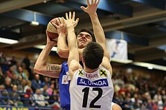 Basketball ABL 2016/17, Grunddurchgang 25.Runde Gmunden Swans vs. Oberwart Gunners


