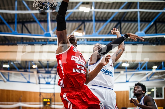 Basketball, ABL 2018/19, Playoff VF Spiel 1, Oberwart Gunners, BC Vienna, David Haughton (17)