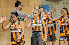 22.02.2025 Österreichischer Basketballverband 2024/25, SLWU14 Basket Flames UNION vs Basket Duchess