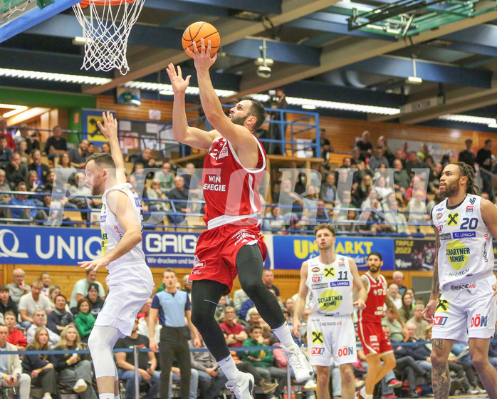 Basketball Superliga 2024/25, Grunddurchgang 12.Runde Gmunden Swans vs. BC Vienna


