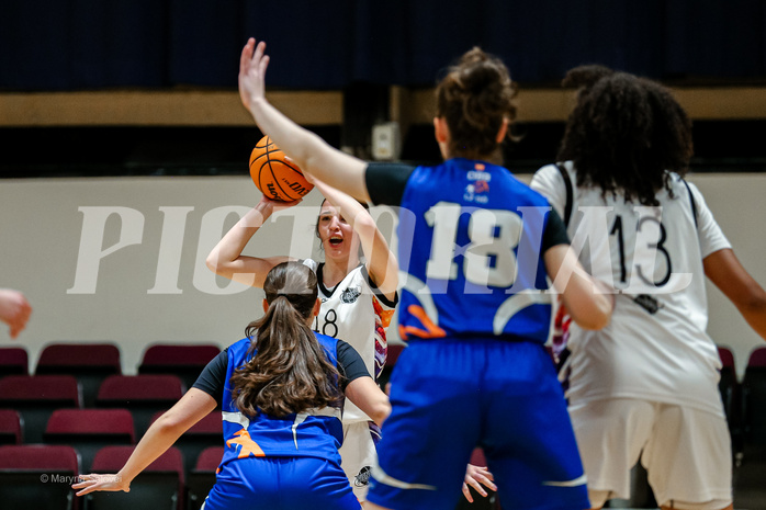 01.03.2025 Österreichischer Basketballverband 2024/25, SLWU19 Vienna United vs. DBB Basketgirls Wels