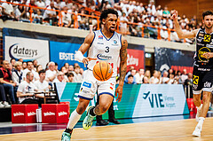 Basketball, win2day Basketball Superliga 2024/25, Playoffs Halbfinale 4. Spiel
, BBC Nord Dragonz, Gmunden Swans, Rayshawn Mart (3)
