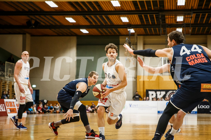 Basketball, Basketball Zweite Liga, Playoff: Viertelfinale 1. Spiel, Mattersburg Rocks, BBC Nord Dragonz, Jan NICOLI (6)