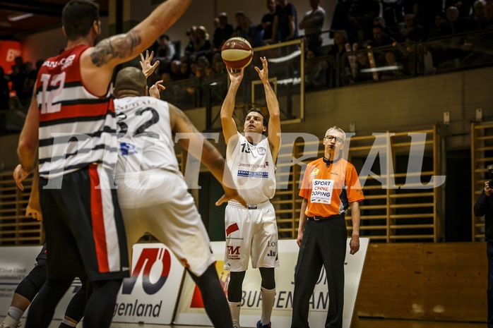 Basketball, 2.Bundesliga, Grunddurchgang 18.Runde, Mattersburg Rocks, Villach Raiders, Joey Vickery (13)