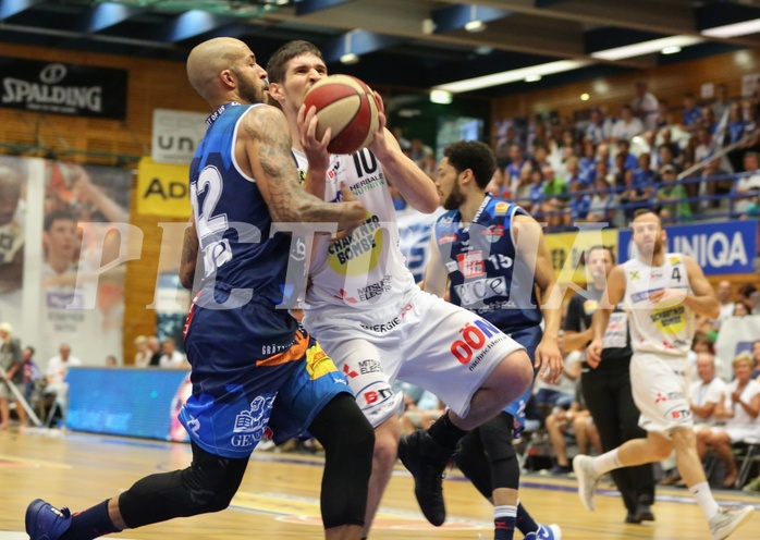 Basketball ABL 2017/18, Playoff Finale Spiel 4 Gmunden Swans vs. Kapfenberg Bulls 