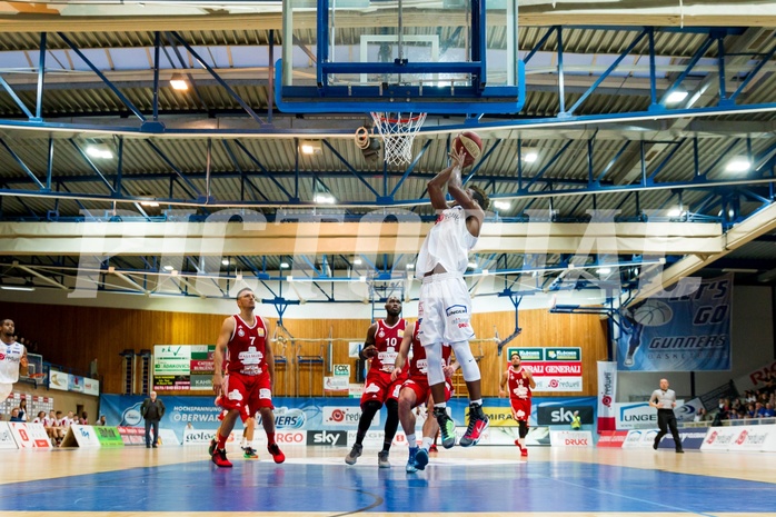 Basketball ABL 2015/16 Grunddurchgang 26.Runde Oberwart Gunners vs. BC Vienna
