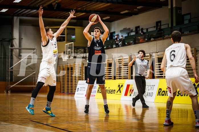 Basketball, Basketball Zweite Liga, Playoff: Viertelfinale 3. Spiel, Mattersburg Rocks, BBC Nord Dragonz, Ismail Chrigui (1)