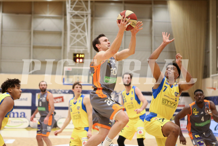 Basketball Superliga 20120/21, Grunddurchgang 11.Runde SKN St.Pölten vs. Klosterneuburg Dukes