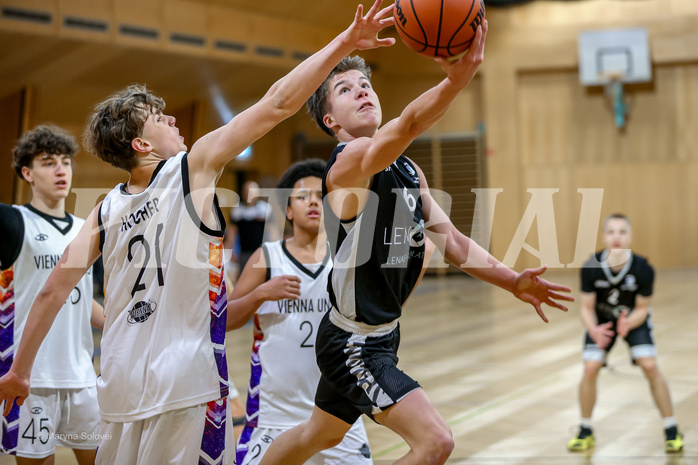 01.02.2025 Österreichischer Basketballverband 2024/25, SLMU16, Post SV Wien vs. BBC Nord Dragonz