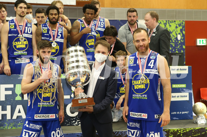 Basketball Superliga 2020/21, Finale Spiel 4 Kapfenberg Bulls vs. Gmunden Swans