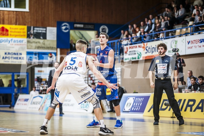 Basketball, ABL 2018/19, Grunddurchgang 7.Runde, Oberwart Gunners, Kapfenberg Bulls, Bogic Vujosevic (5)