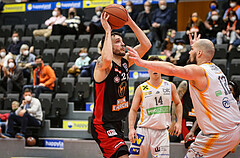 Basketball Superliga 2021/22, Grunddurchgang 12.Runde Klosterneuburg Dukes vs. BC Vienna



