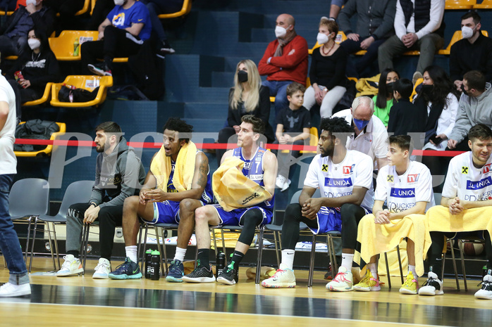 Basketball Superliga 2021/22, Grunddurchgang 18.Runde BC Vienna vs. Gmunden Swans


