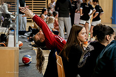 22.02.2025 Österreichischer Basketballverband 2024/25, SLWU19 Basket Flames UNION vs Basket Duchess