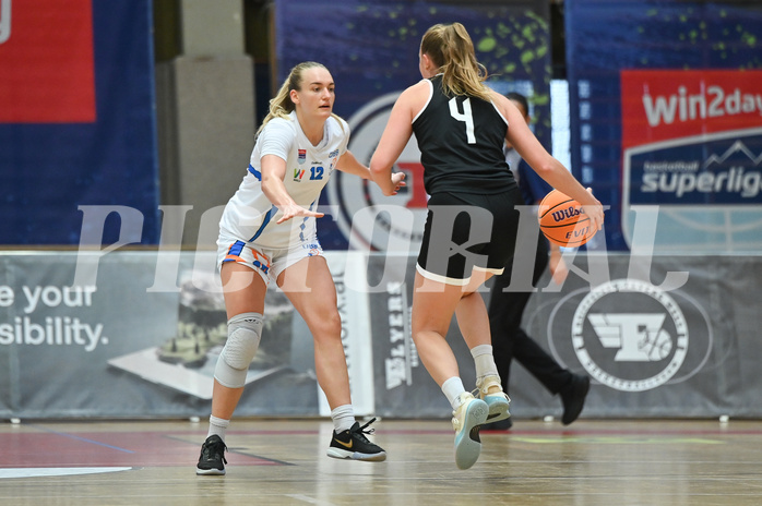 Basketball Superliga 2024/25, Supercup 1.Runde, DBB Wels vs Basket Flames Women,

