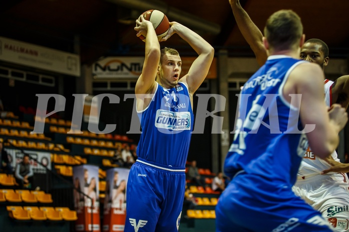 Basketball, Admiral Basketball Superliga 2019/20, Grunddurchgang 5.Runde, BC Vienna, Oberwart Gunners, Renato Poljak (16)