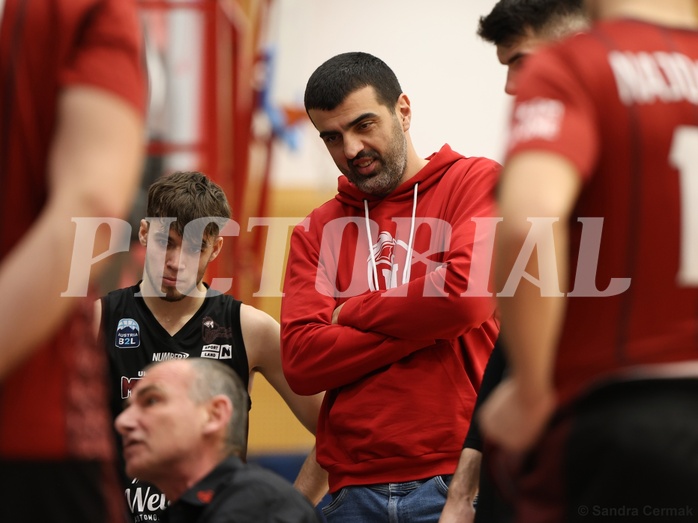 Basketball Zweite Liga 2024/25, Grunddurchgang 22.Runde Traiskirchen Lions NextGen vs. Mistelmach Mustangs