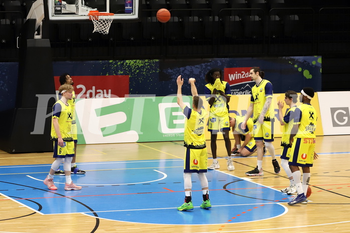 Basketball Superliga 2021/22, Playoffs, Halbfinale Spiel 2, UBSC Raiffeisen Graz vs BC GGMT Vienna