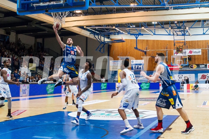 Basketball, CUP 2017 , Finale, Oberwart Gunners, Kapfenberg Bulls, Carl Baptiste (13)