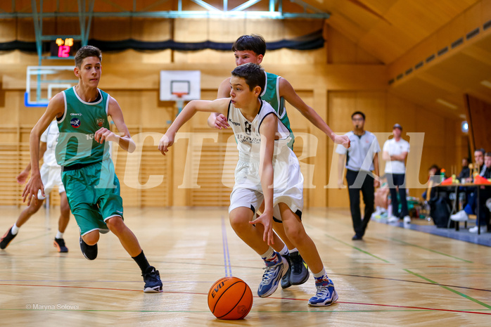 07.12.2024 Österreichischer Basketballverband 2024/25, SLMU14, Basket Flames WAT vs. KOS Celovec

