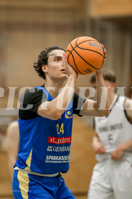 27.04.2025 Österreichischer Basketballverband 2024/25, SLMU16, VF Vienna United vs. SKN St. Pölten