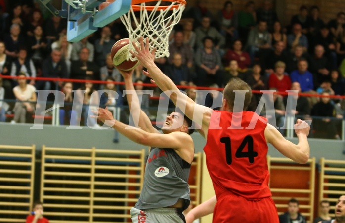 Basketball 2.Bundesliga 2016/17, Semifinale Spiel 1 Mistelbach Mustangs vs. Villach Raiders