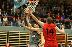 Basketball 2.Bundesliga 2016/17, Semifinale Spiel 1 Mistelbach Mustangs vs. Villach Raiders