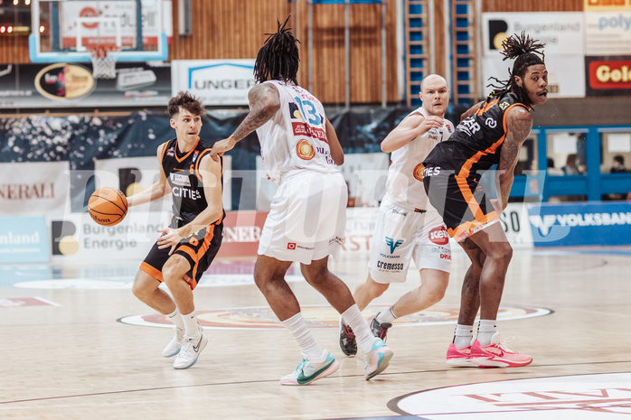 Basketball, Basketball Superliga 2023/24, Grunddurchgang 22.Runde, Oberwart Gunners, F