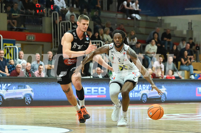 Basketball, Superliga 2024/25, Grunddurchgang 4.Runde, Flyers Wels vs. Kapfenberg,