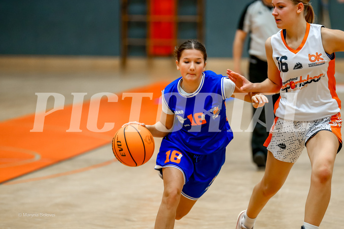 15.12.2024 Österreichischer Basketballverband 2024/25, SLWU19 Basket Duchess vs. BBU Salzburg