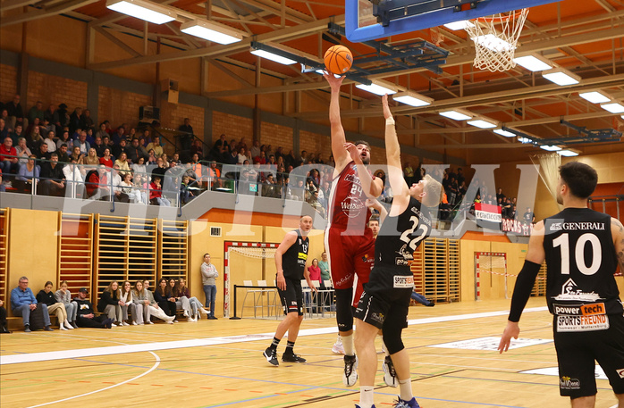 Basketball Zweite Liga 2024/25, Grunddurchgang 7.Runde Mistelbach Mustangs vs. Mattersburg Rocks


