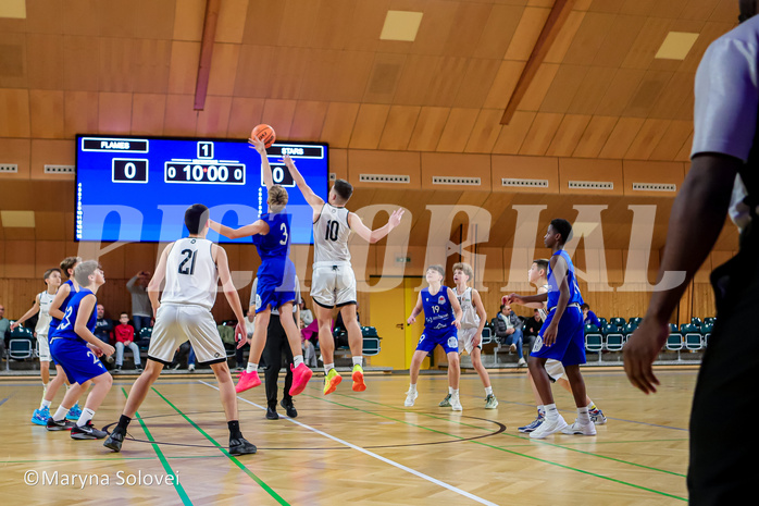 09.11.2024 Österreichischer Basketballverband 2024/25, SLMU14, Basket Flames WAT vs STARS Basketball