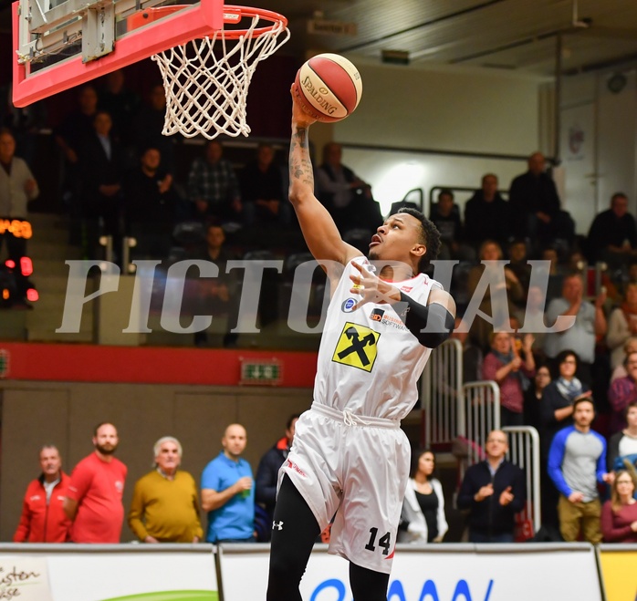 Basketball ABL 2016/17 Grunddurchgang 22. Runde WBC Wels vs ece bulls Kapfenberg